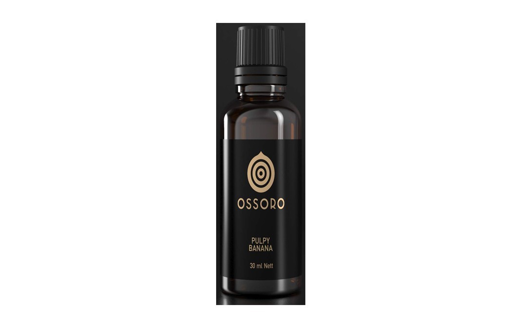 Ossoro Pulpy Banana    Glass Bottle  30 millilitre